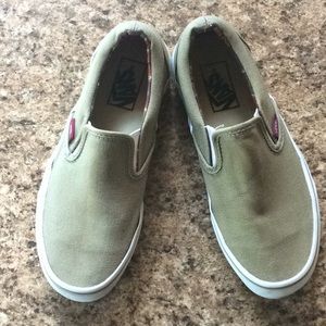 VANS, Classic Slip on , unisex, Khaki